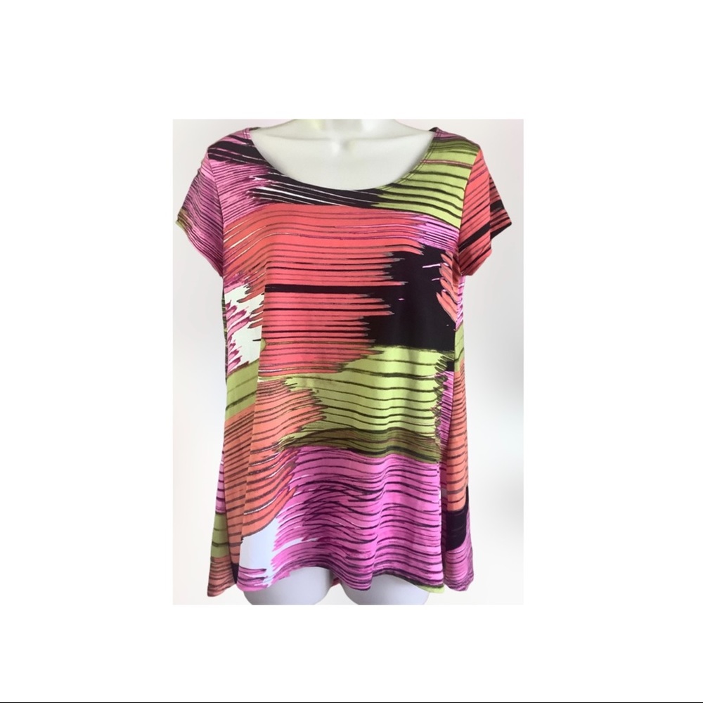 GYRUS- Blouse in colors size Small.
